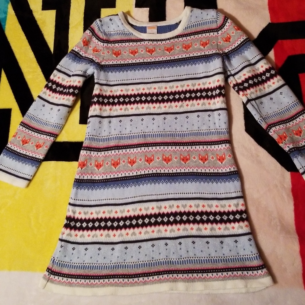 Childs sweater dress